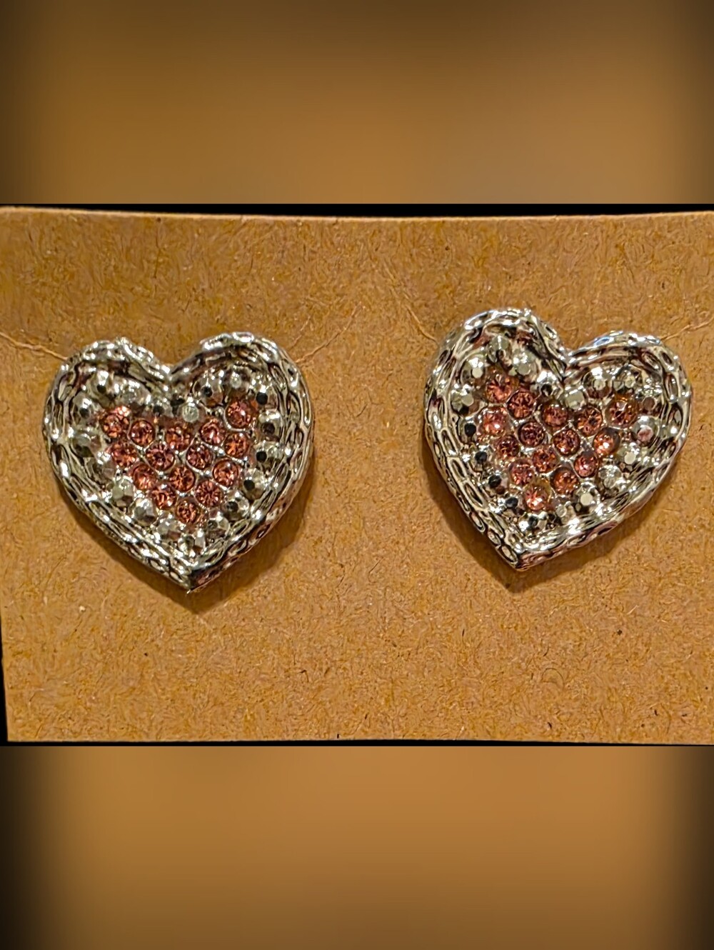 Heart Stud Earrings